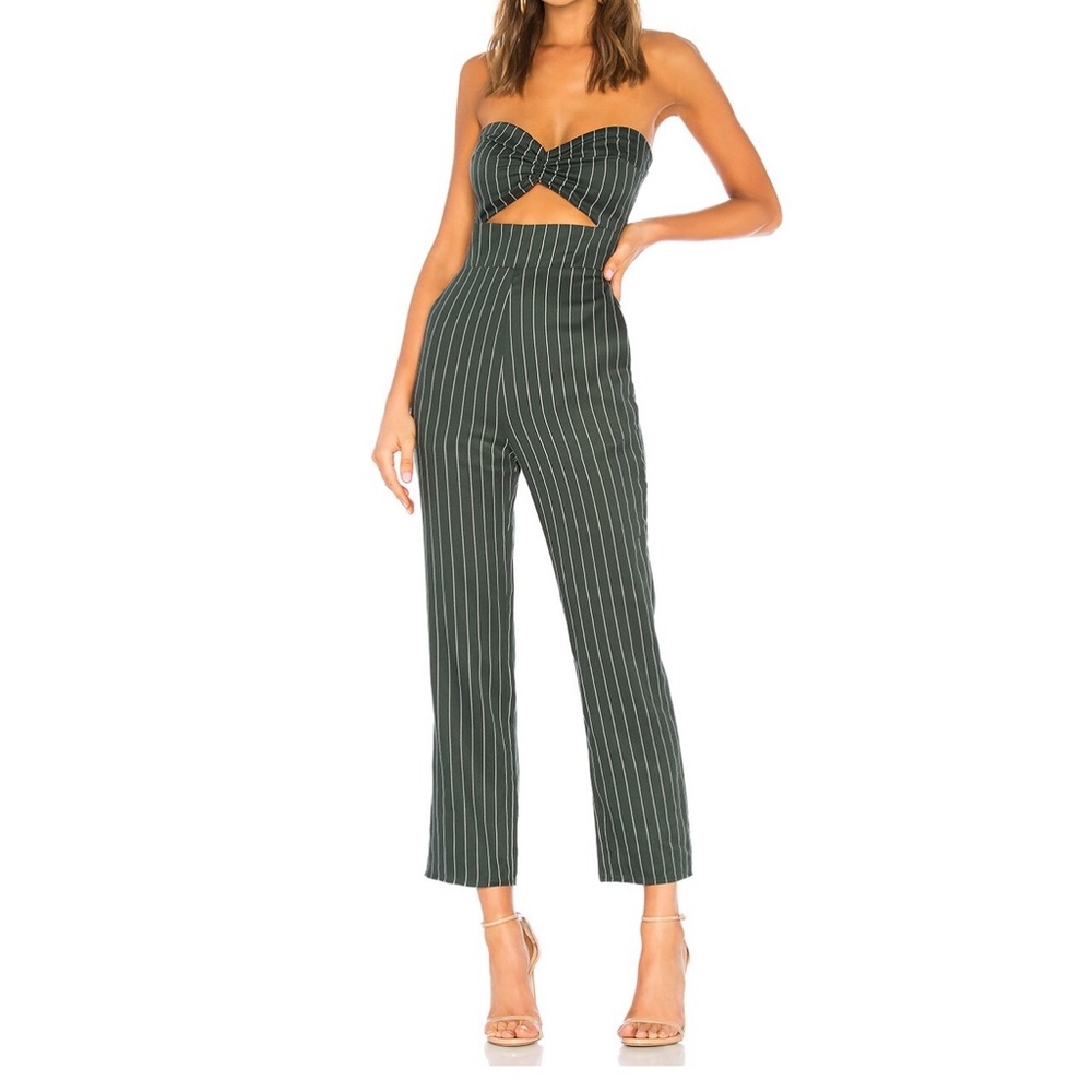 forest green jumpsuit